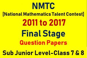nmtc final stage class 7 and 8