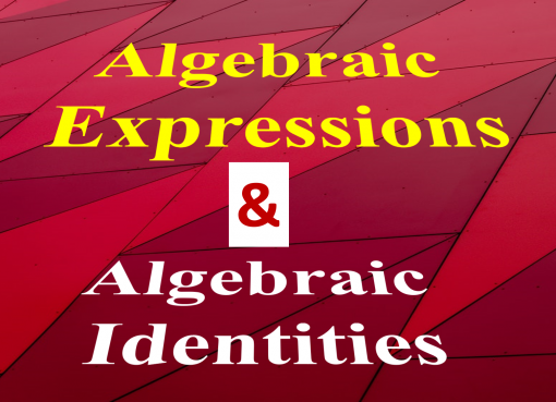 algebraic expression and identities
