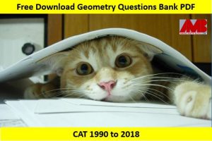 Geometry Questions Bank PDF for CAT