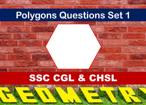 SSC CGL Geometry Polygons Set 1