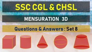 ssc cgl chsl mensuration questions answers set 18