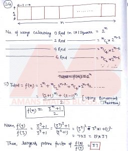 Pre RMO 2019 Solution