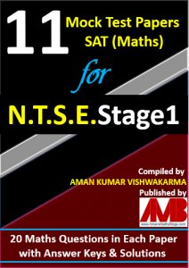 NTSE Stage 1 Mock Test Papers for SAT Maths