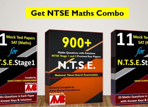 NTSE Stage 1 and 2 Math Ques Bank and Mock Test Papers