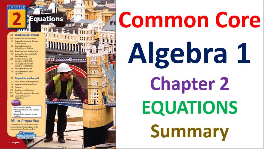 Common-Core-Algebra-1-Unit-2-Equations-Formulas-Ratio-Proportion