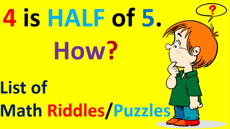 Brain Teasers Math Riddles Puzzles With Answers Easy Hard Tricky -