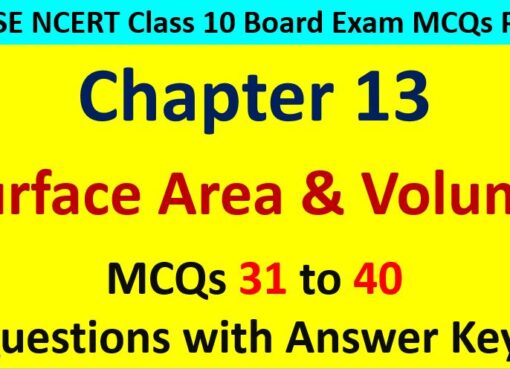 Extra-MCQ-Questions-for-Class-10-Maths-Chapter-13-Surface-Area-and-Volumes