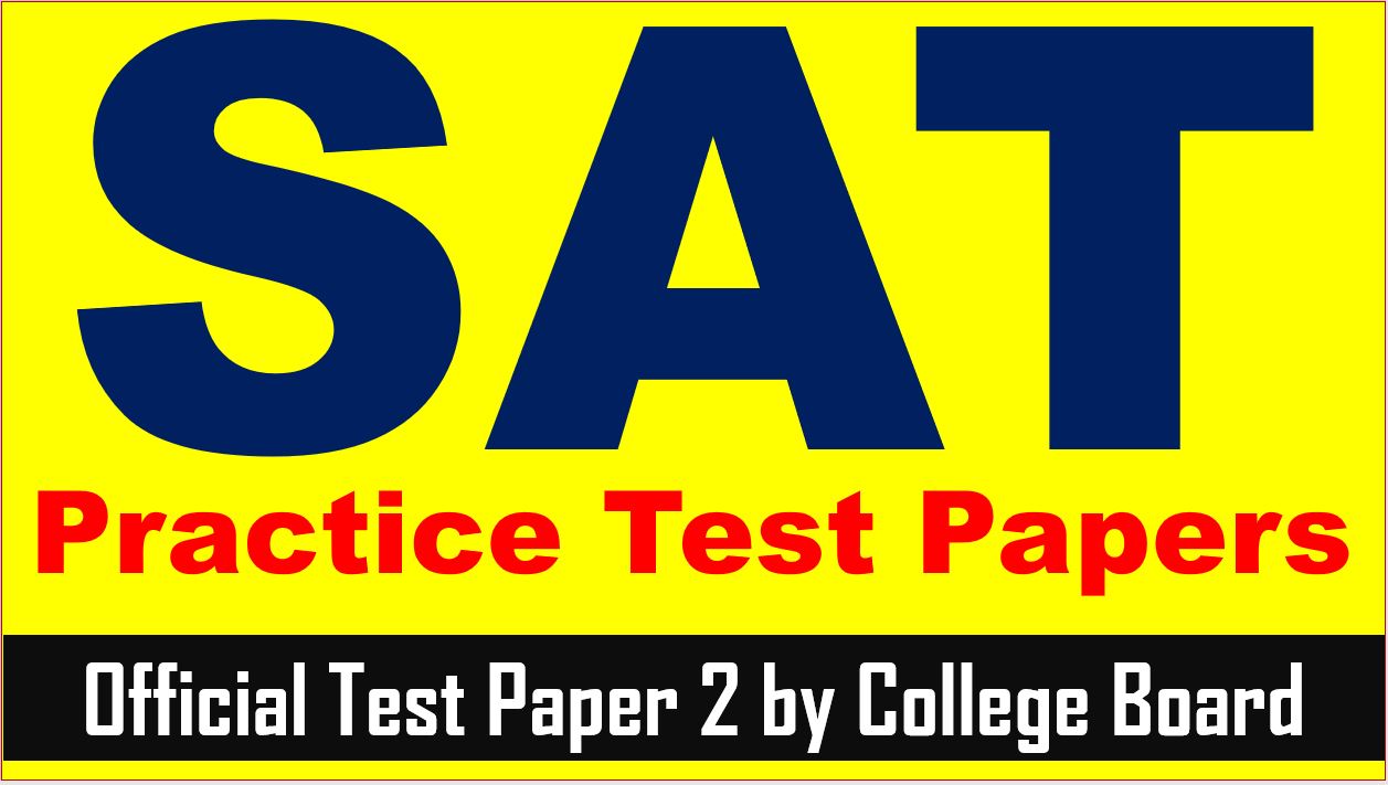 SAT Practice Test 2 Answers SAT Prep Online Classes AMBiPi